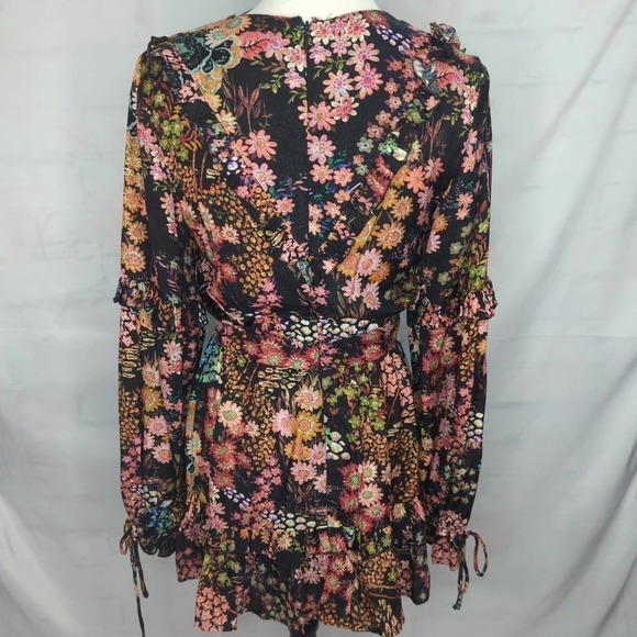 Ted Baker Hendria Ruffle-Trim Mini Dress‎ - Picture 6 of 14